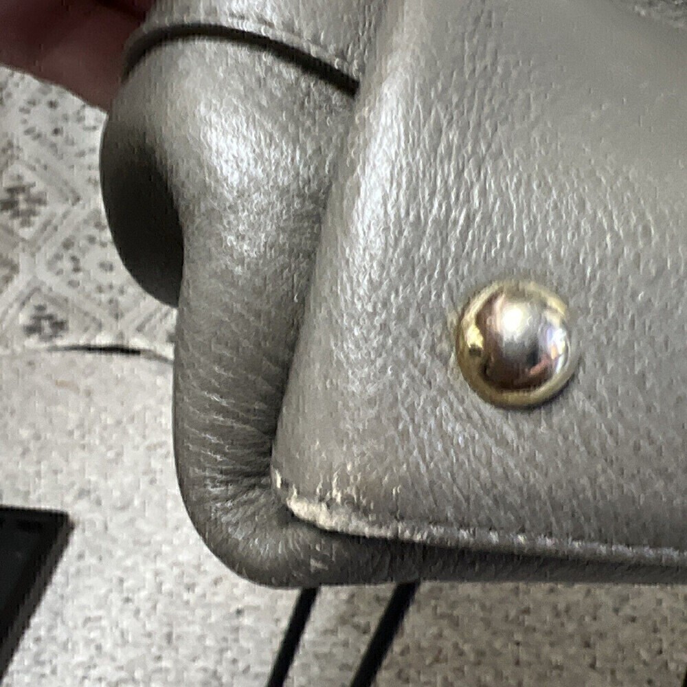 FURLA  fine pebble Leather tote Shoulder bag - Picture 13 of 16